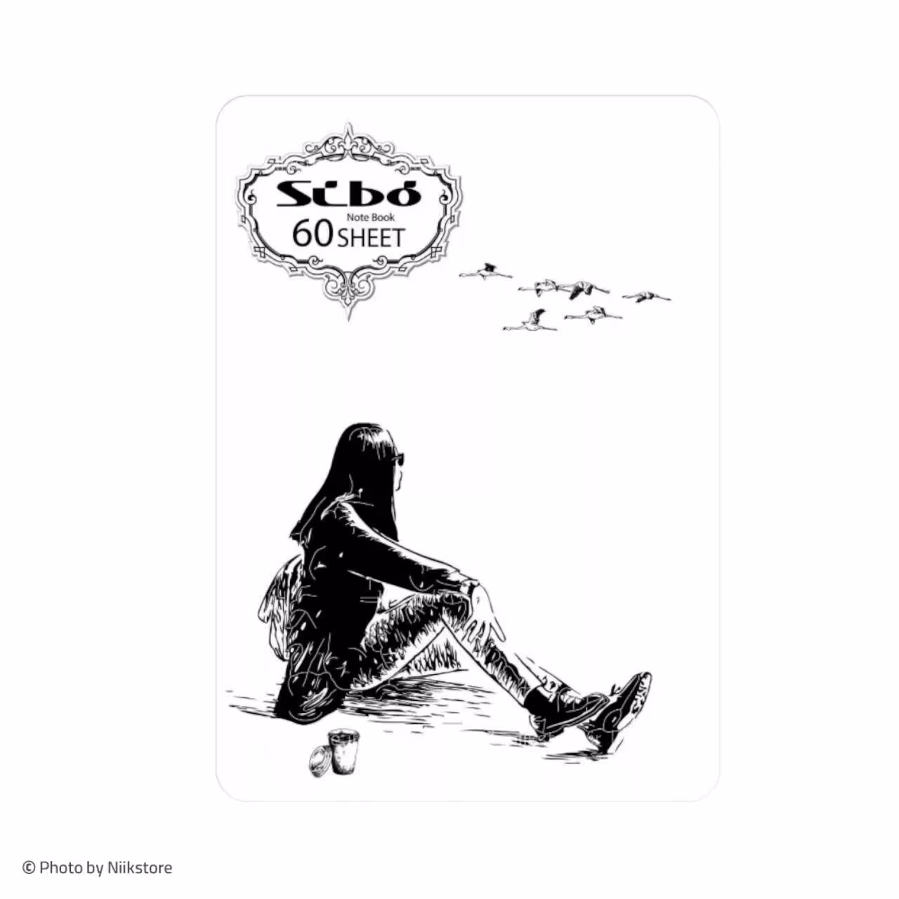 دفتر 60 برگ Sketch Art سیبو کد F12