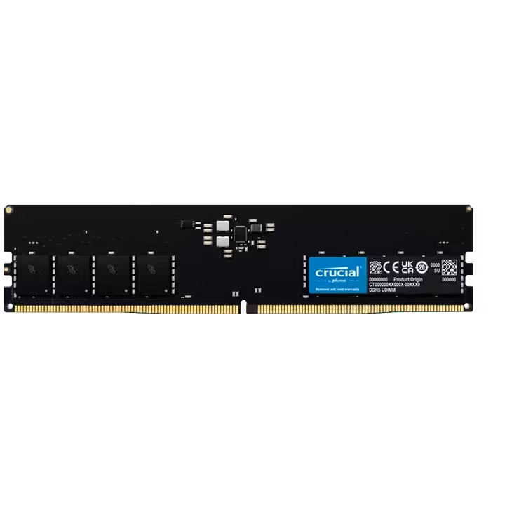 رم کروشیال CRUCIAL UDIMM 32GB 5600MT/s SINGLE