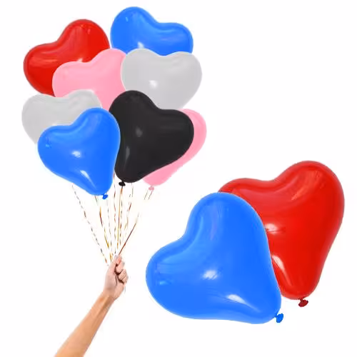 بادکنک قلب لاتکس