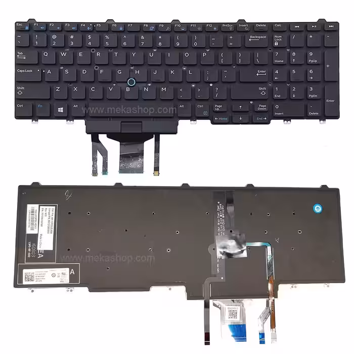 کیبورد لپ تاپ دل Dell Latitude E5570 اینتر کوچک با موس