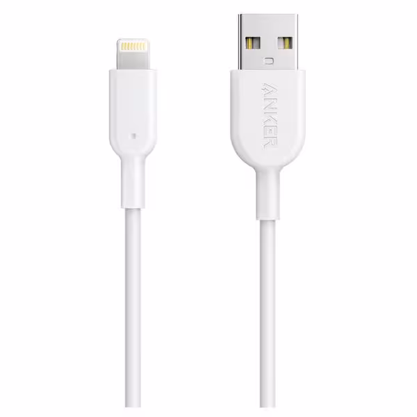 کابل USB به لایتنینگ انکر Anker PowerLine Lightning Cable 0.9M a8432h21