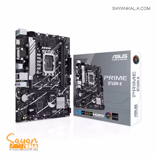 مادربرد ایسوس مدل MOTHERBOARD ASUS PRIME B760M K DDR5