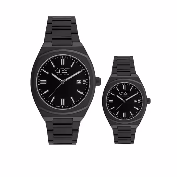 ساعت مچی ست زنانه و مردانه کرست مدل CREST 6292-3-2-3