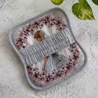 سفره پاک کن مخمل حنانه - طرح 66