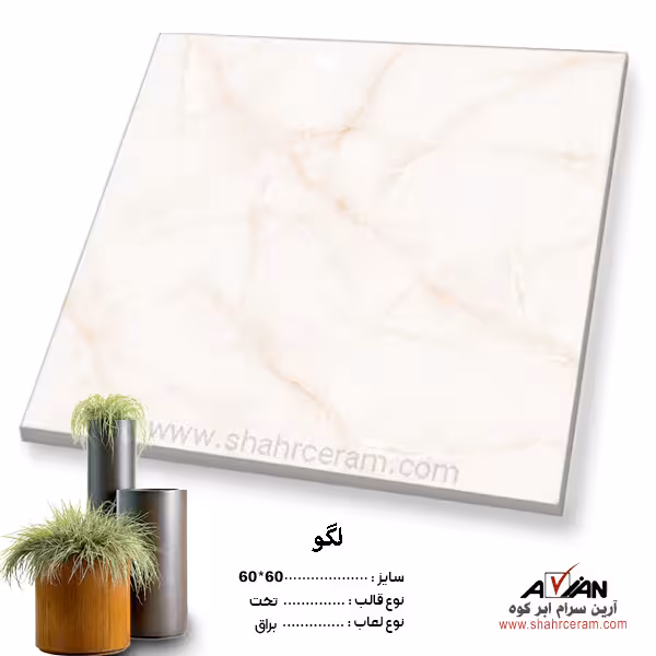سرامیک لگو 60*60 آرین سرام