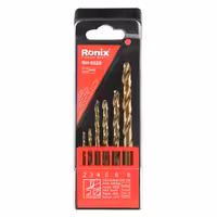 مجموعه 6 عددی مته 5% کبالت رونیکس مدل RH-5529