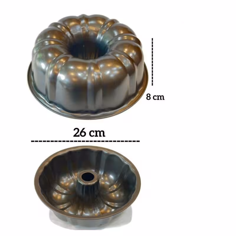 قالب تفلون شیفون دار 26 سانت