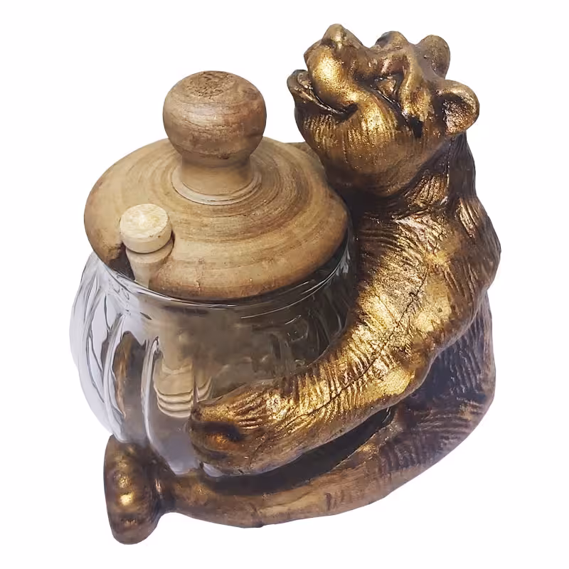 ظرف عسل مدل استنددار طرح خرسی