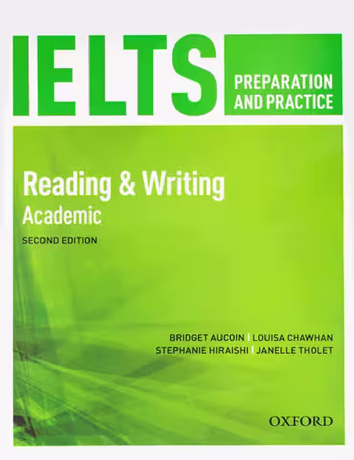 آیلتس پریپریشن اند پرکتیس ریدینگ رایتینگ آکادمیک | کتاب انگلیسی IELTS Preparation and Practice Reading writing Academic