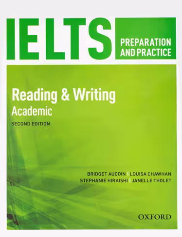آیلتس پریپریشن اند پرکتیس ریدینگ رایتینگ آکادمیک | کتاب انگلیسی IELTS Preparation and Practice Reading writing Academic