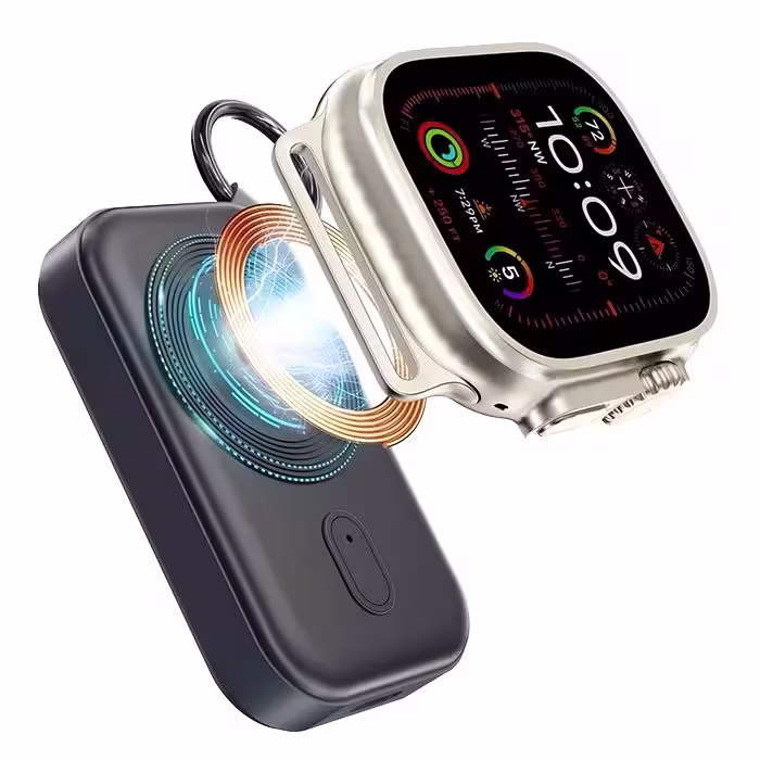 پاوربانک اپل واچ مگنتی گرین مدل IWatch گرین | iWatch power bank