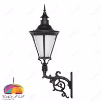 چراغ دیواری حیاطی مدل اسپانیایی شاخه پیچک شب تاب