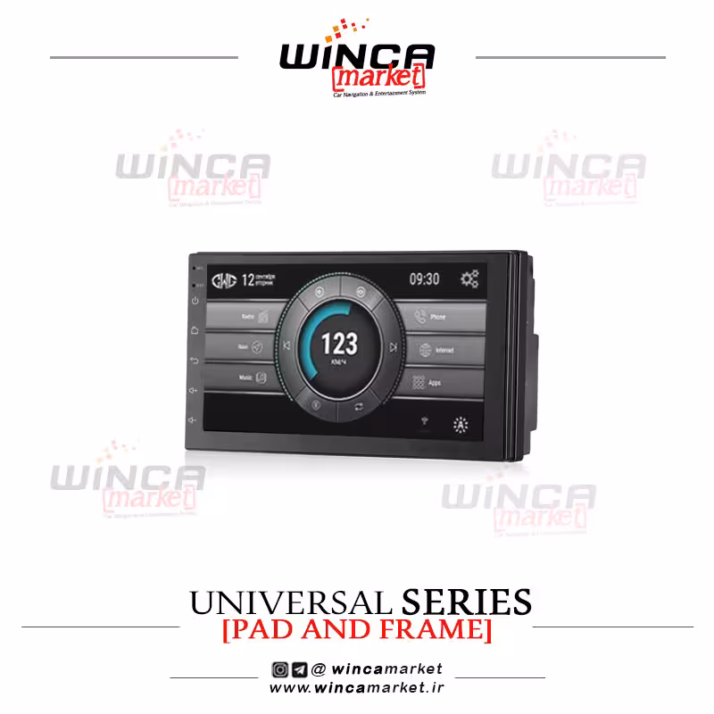 مانیتور تویوتا پریوس فابریک اندروید سری 132