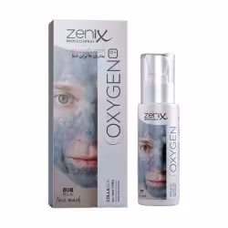ماسک صورت حبابی اکسیژنه زنیکس zenix حاوی کلاژن collagen حجم 70 میل