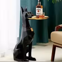 مجسمه سگ میزبان