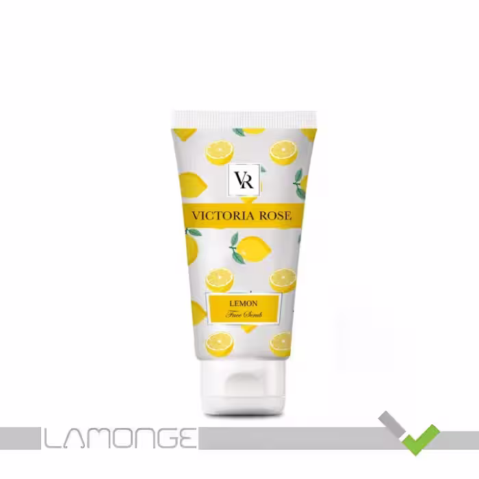 ژل اسکراب شستشوی صورت حاوی عصاره لیمو ویکتوریا رز حجم 200 میلی لیتر