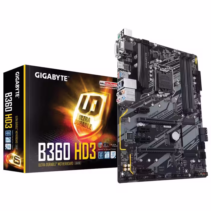 مادربرد گیگابایت B360 HD3