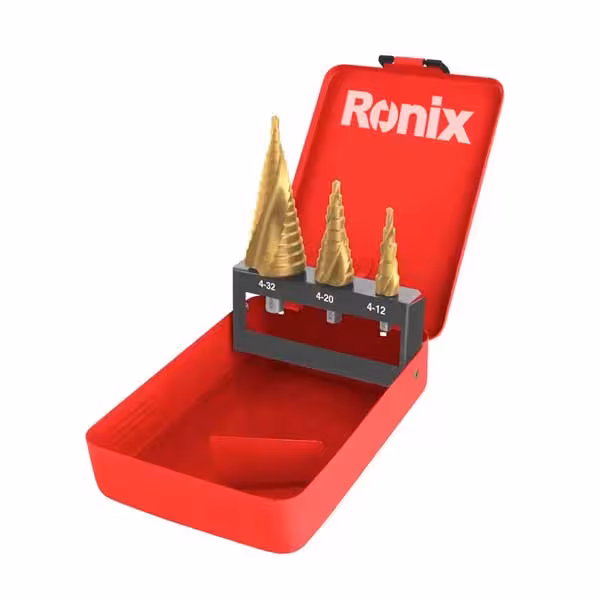 ست مته مخروطی رونیکس 3 عددی مدل RH-5903