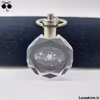 جاکلیدی کریستالی سه بعدی چراغ دار کهکشانی