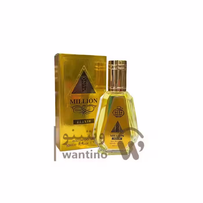 عطر ادکلن مردانه پاکو رابان وان میلیون پارفوم فراگرنس ورد (Fragrance World Paco Rabanne 1 Million Parfum) 50 میل