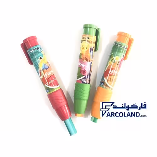 پاک کن فشاری فانتزی طرح دار پارسیکار کد JM303 | پاکن اتودی