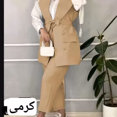 ست وست و شلوار مازراتی مهتابی