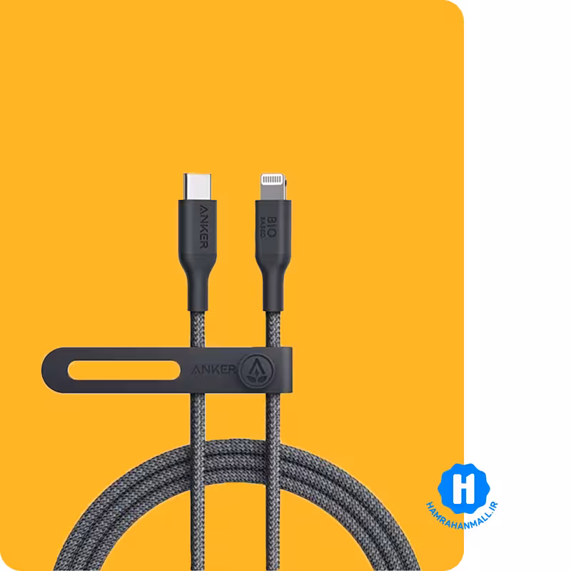 کابل تبدیل USB-C به لایتنینگ انکر مدل A80B6H11 طول 1.80 متر
