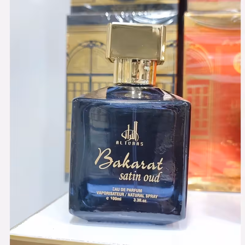 ادکلن باکارات ساتین عود التراث 100 میل ( شرکت آر تی ) ( خرید عمده و تکی ادکلن و عطر گناوه مارکت )