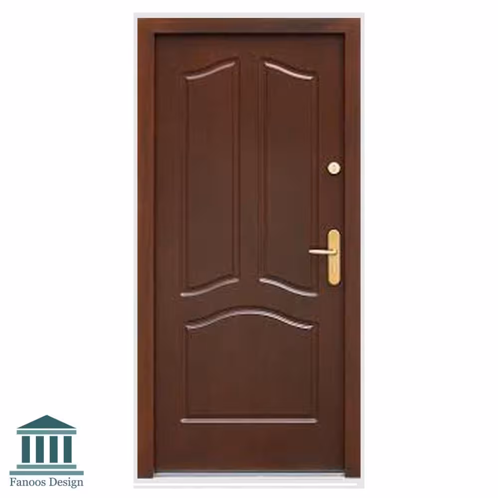 درب ورودی هال و پذیرایی سه قاب آمریکایی کد 1561