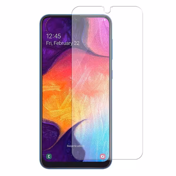 محافظ صفحه نمایش شیشه‌ای 414 گوشی موبایل سامسونگ A50