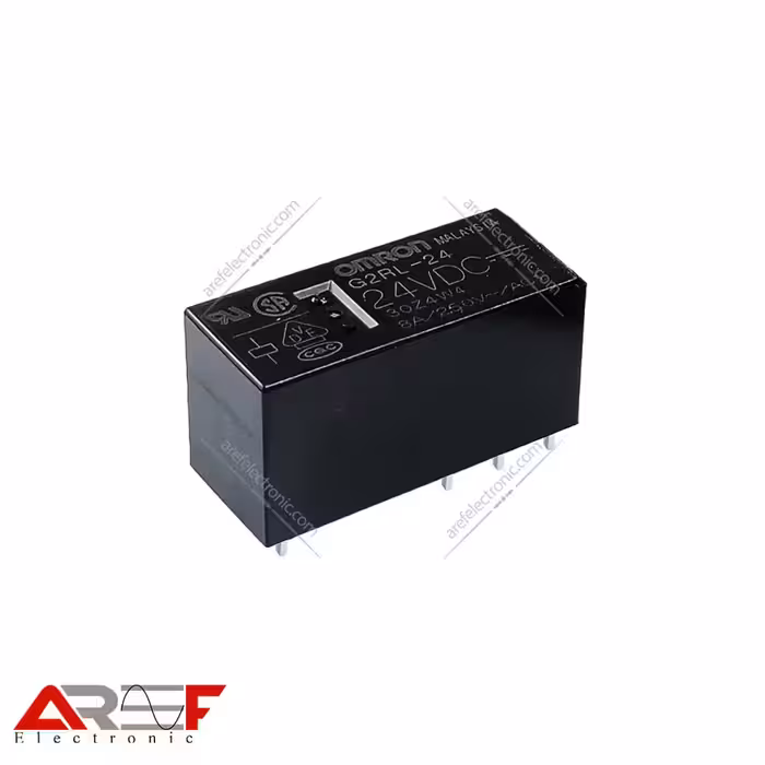 رله امرن مدلG2RL-24-CF دارای 24 ولت 8 آمپر 8 پین - فروشگاه عارف الکترونیک