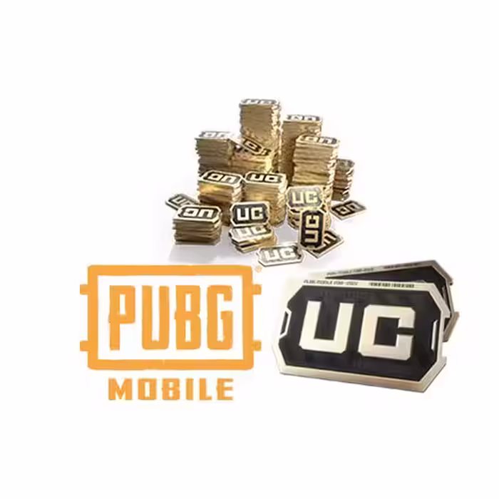 خرید یوسی بازی 60UC-PUBG MOBILE- با بهترین قیمت