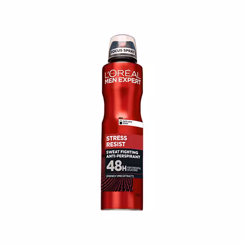 اسپری دئودورانت لورال L’Oréal مدل Stress Resist حجم 250 میلی‌لیتر