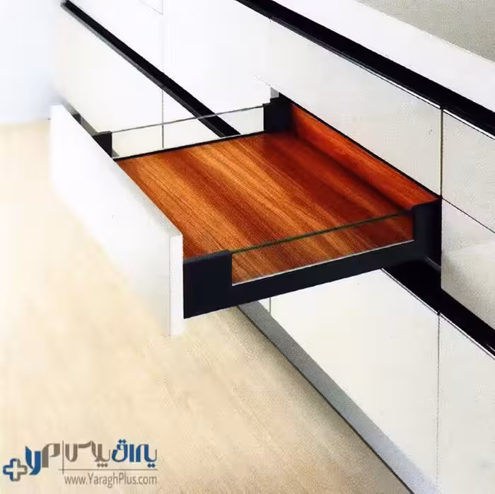 ریل کشو بدنه دار اسلیم شیشه ارتفاع کوتاه فانتونی