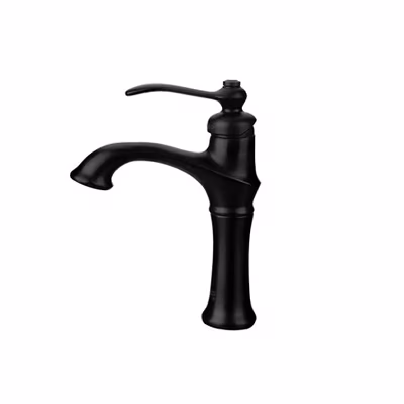 شیر روشویی درخشان مدل لوتوس بلک