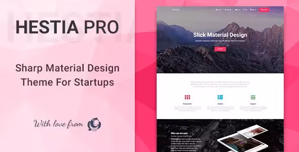 دانلود قالب Hestia PRO راست چین برای وردپرس