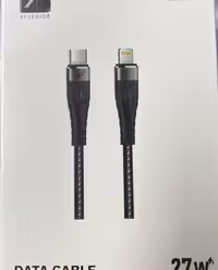 قیمت و خرید کابل شارژ آیفون کی اف سنیور مدل KF Senior s8-ip Lightning Cable