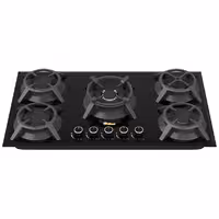 اجاق گاز 5 شعله شیشه ای داتیس مدل DG 534