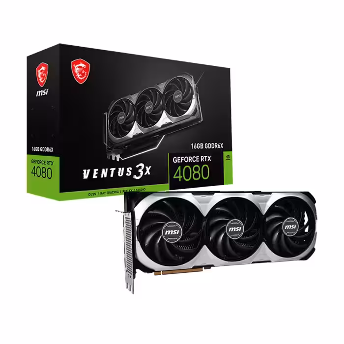 کارت گرافیک ام اس آی GeForce RTX 4080 VENTUS 3X 16GB