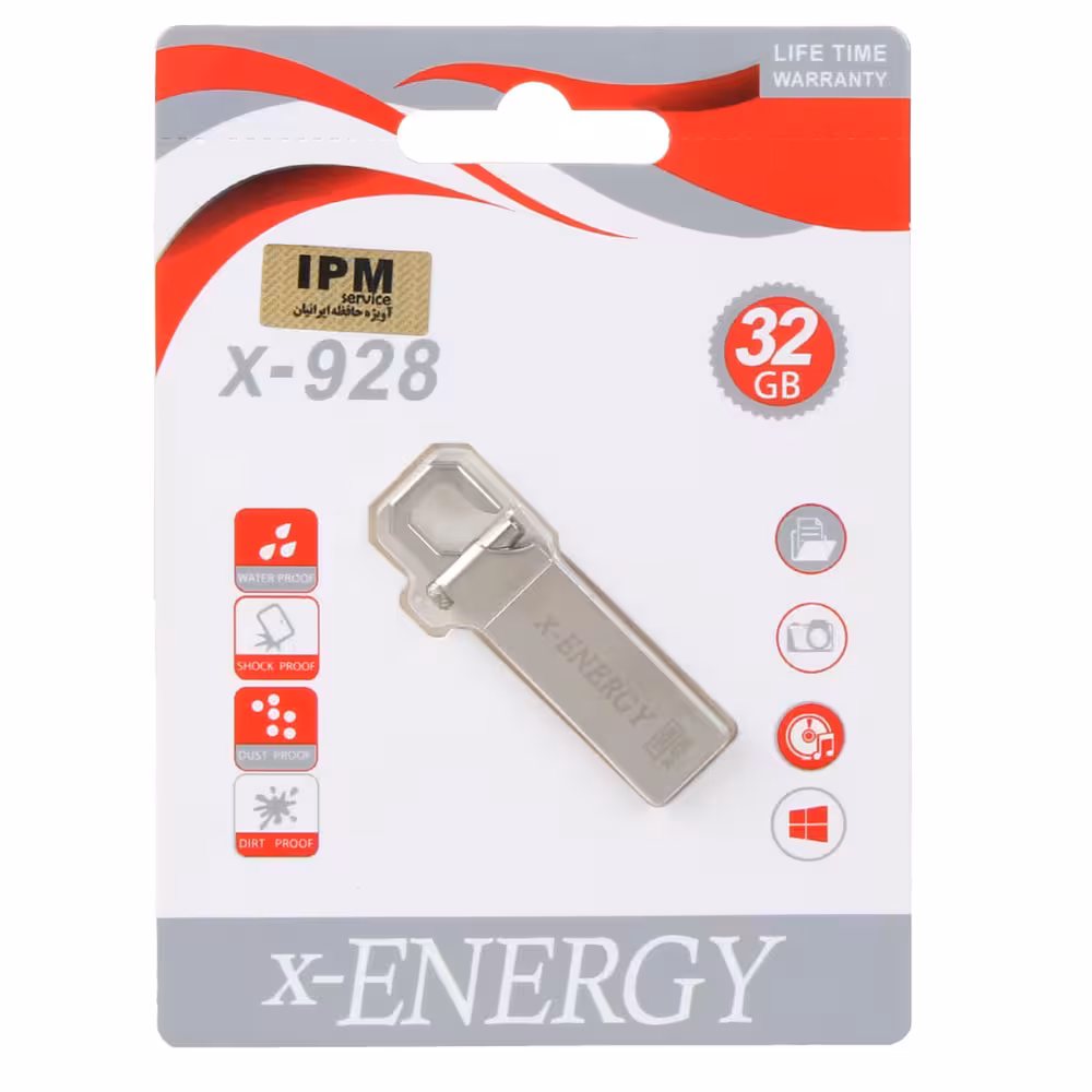 فلش مموری ایکس انرژی مدل X-928 ظرفیت 32 گیگابایت