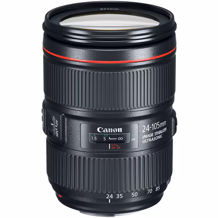 لنز دوربین کانن مدل EF 24-105mm f/4L IS II USM No Box