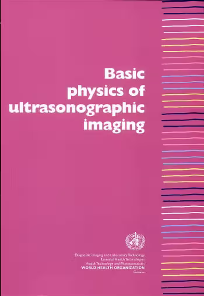 خرید و دانلود نسخه کامل کتاب Basic physics of ultrasonic imaging