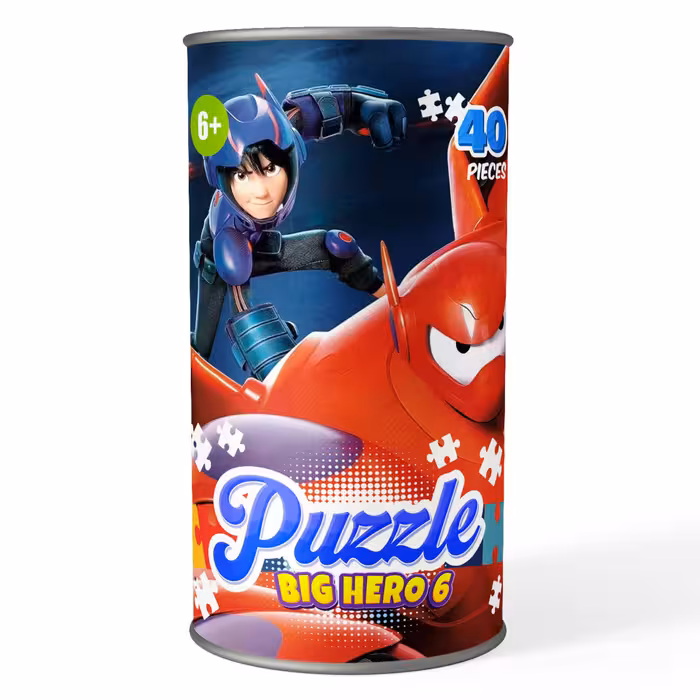 پازل 40 تکه کارتون شش ابر قهرمان