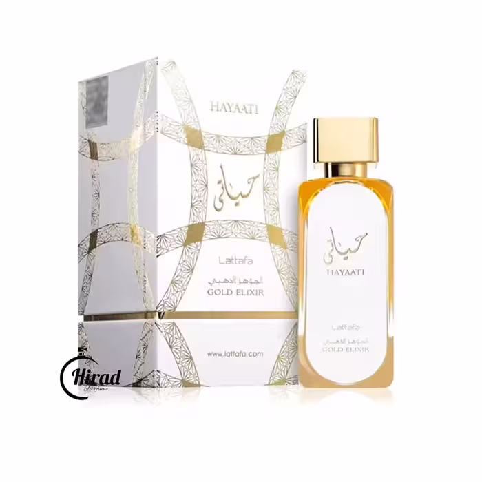 خرید عطر ادکلن حیاتی جواهر الذهبی سفید لطافه - هیراد پرفیوم