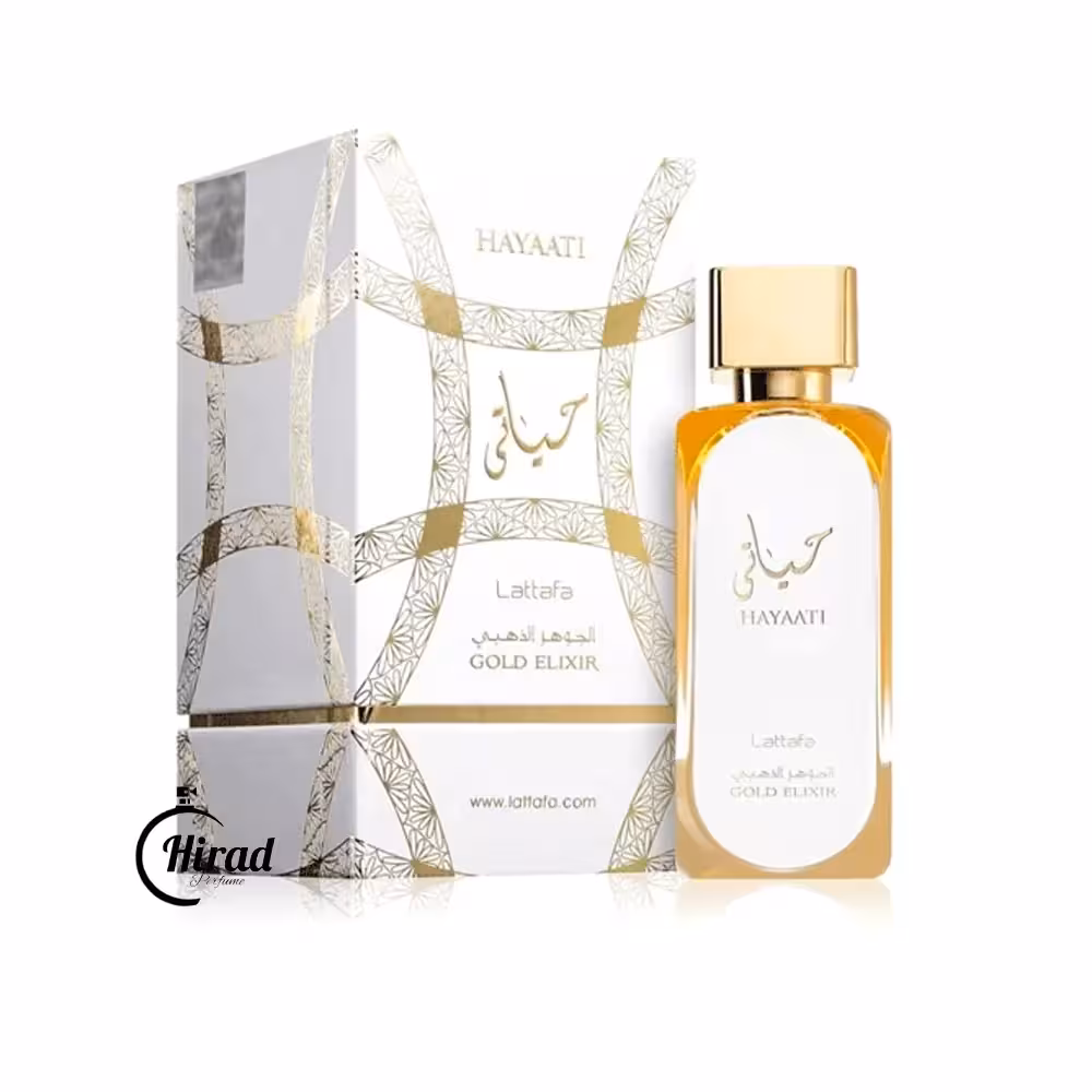 خرید عطر ادکلن حیاتی جواهر الذهبی سفید لطافه - هیراد پرفیوم