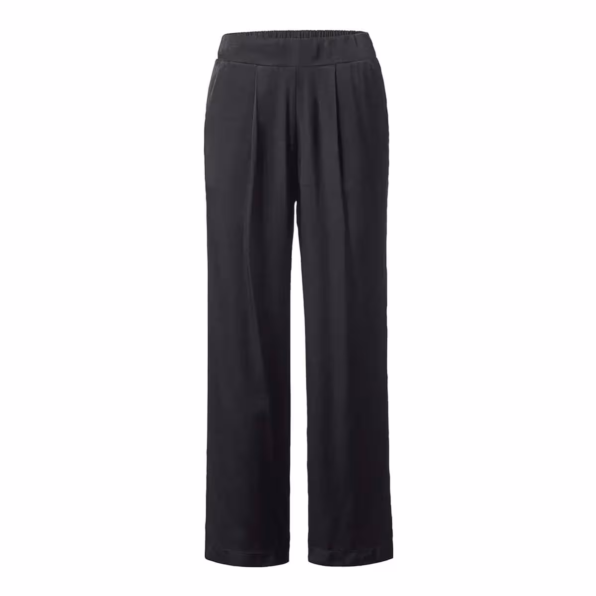 شلوار زنانه ساتن پیلی دار چیبو