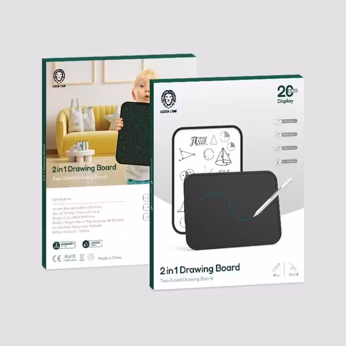 تابلو نقاشی 2 در 1 گرین Green 2in1 Drawing Board