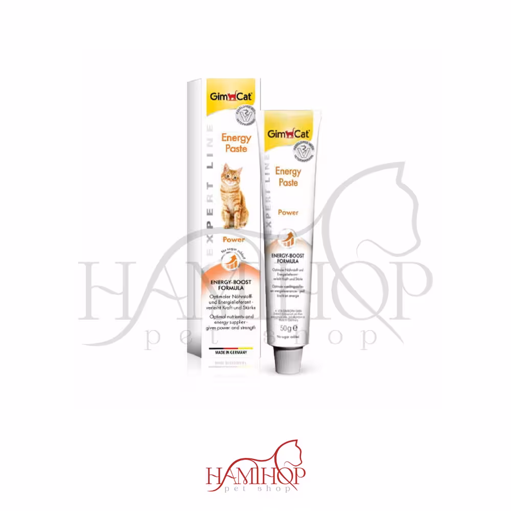 خمیر افزایش انرژی برند جیم کت Gimcat Pasta Energy 50g