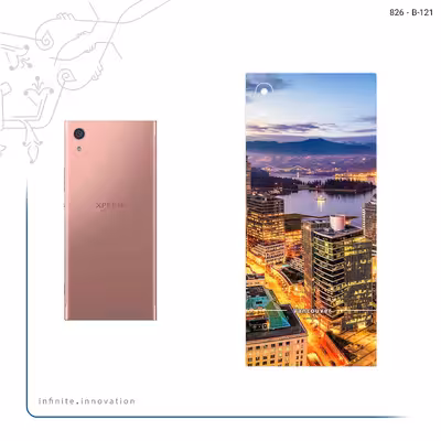 برچسب پوششی ماهوت مدل City of Vancouver مناسب برای گوشی موبایل سونی Xperia XA1