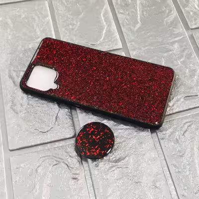کاور مدل KEZO مناسب برای گوشی موبایل سامسونگ Galaxy A22 4G به همراه پاپ سوکت
